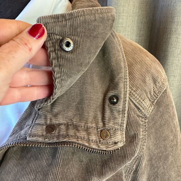 Brown Corduroy Eddie Bauer Chore/Barn Jacket - L - Picture 8 of 13